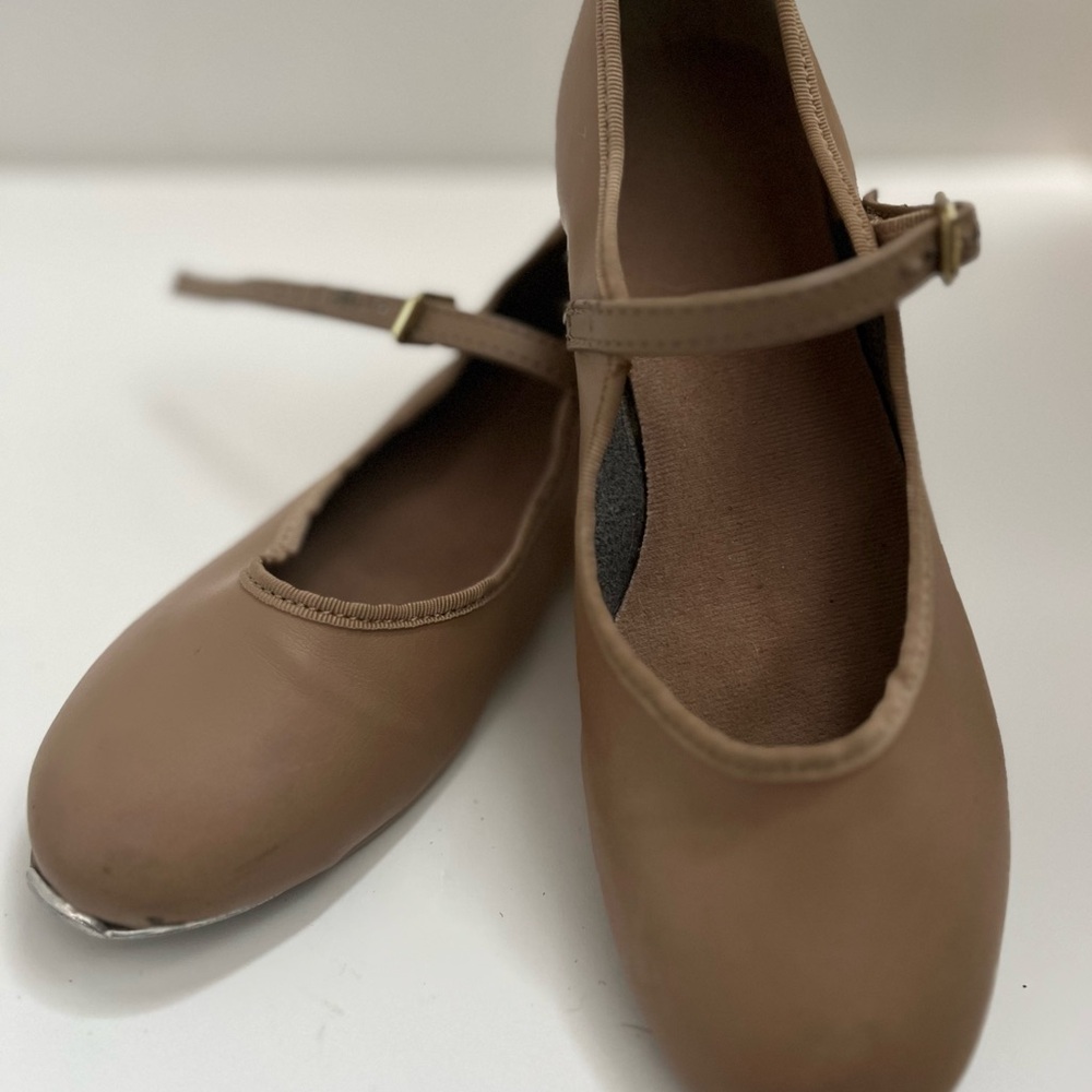 Tan Mary Jane Tap Shoes